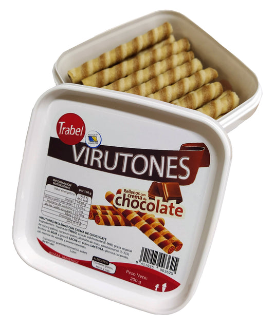 Virutones de chocolate